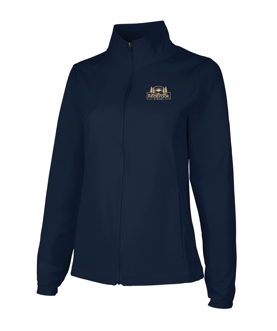Suburban Striders - Chaqueta elástica con cremallera completa Lexington para mujer de Charles River (5614)