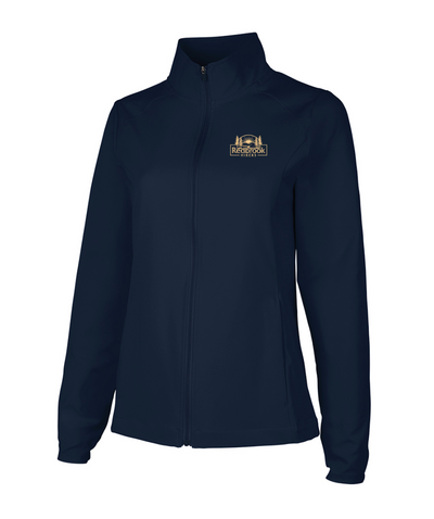 Suburban Striders - Chaqueta elástica con cremallera completa Lexington para mujer de Charles River (5614)