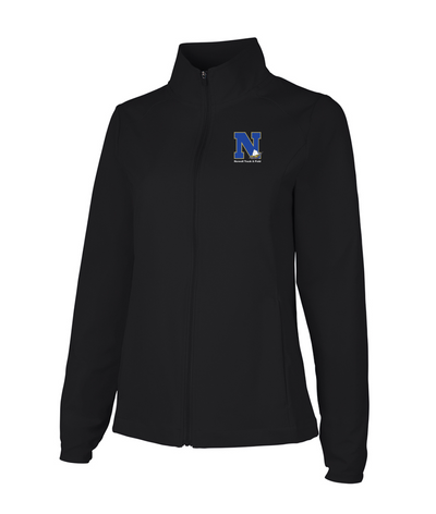 Suburban Striders - Chaqueta elástica con cremallera completa Lexington para mujer de Charles River (5614)