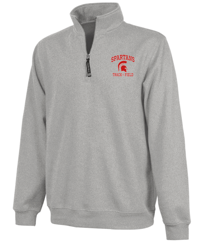 East Longmeadow Track & Field- Crosswind Quarter Zip Sweatshirt