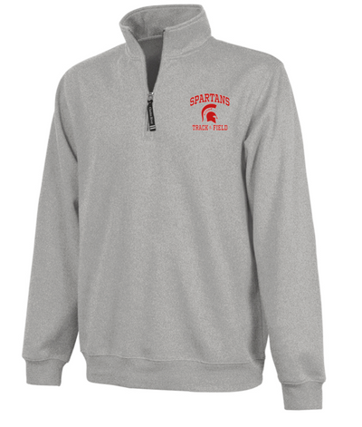 East Longmeadow Track & Field- Crosswind Quarter Zip Sweatshirt