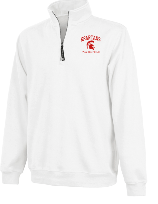 East Longmeadow Track & Field- Crosswind Quarter Zip Sweatshirt