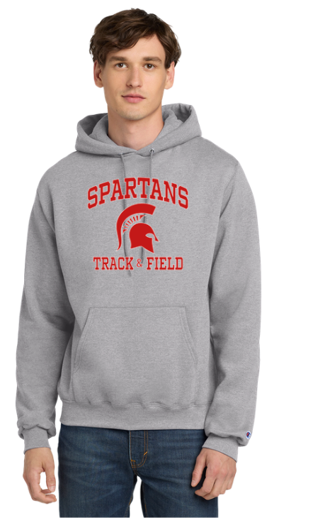 East Longmeadow Track and Field - Champion® Powerblend® Pullover Hoodie (S700)