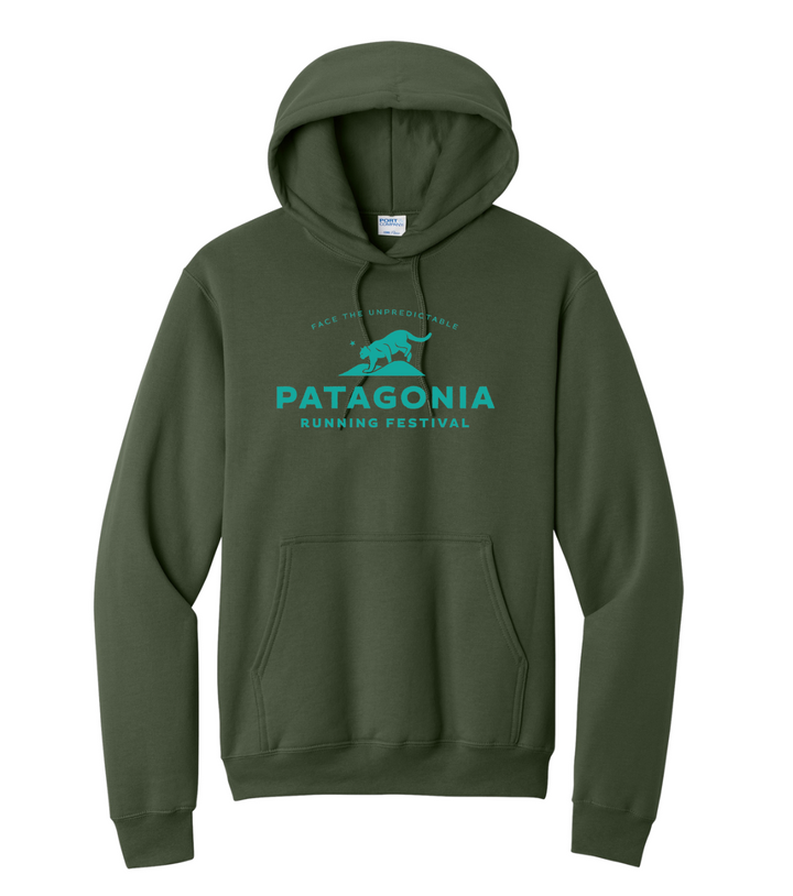 Maratón de la Antártida - Sudadera unisex con capucha de polar (PC78H)