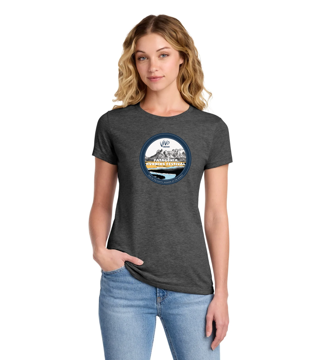 Maratón de la Antártida - Camiseta de manga corta para mujer (LPC450)