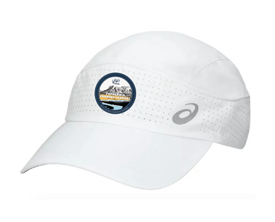 Maratón Antártida - Gorra de tejido ligero para correr unisex ASICS (3013B124.100) (ANT-17)