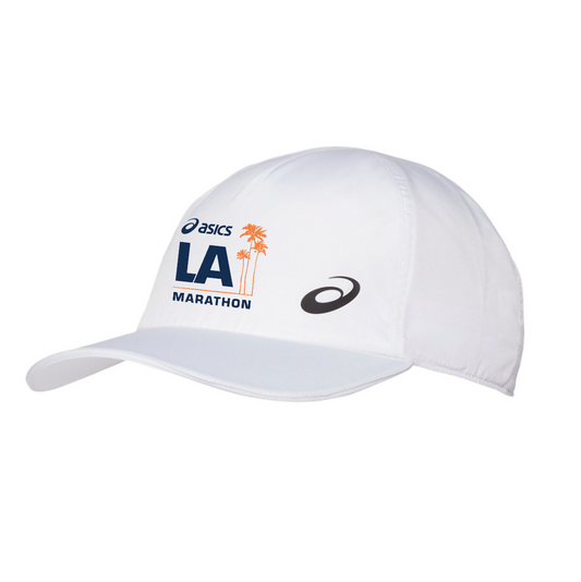 2026 ASICS Los Angeles Marathon - ASICS Performance Cap White (3043a073) (LA26-25)