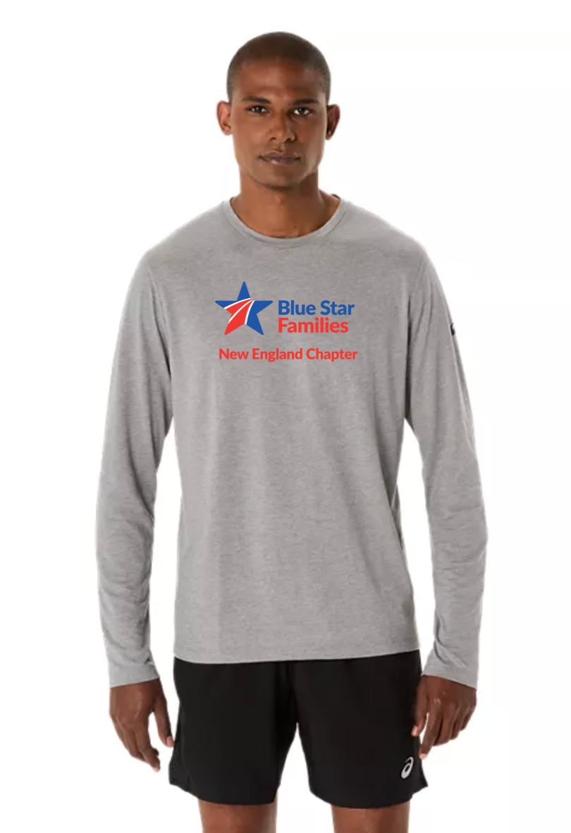 Fundación para el Aneurisma Cerebral (FRR) - Camiseta de manga larga triblend ASICS PR para hombre (2011D378)