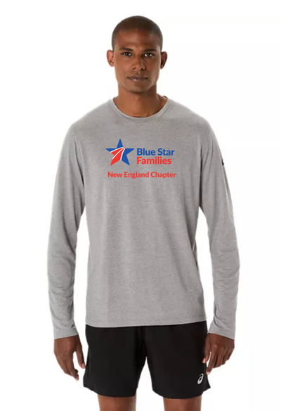 Fundación para el Aneurisma Cerebral (FRR) - Camiseta de manga larga triblend ASICS PR para hombre (2011D378)