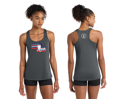 Impact Running Club - Camiseta de tirantes para competición masculina (ST356)