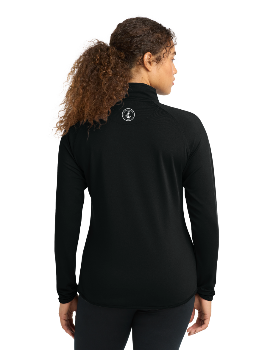 Neurofibromatosis Northeast FRR - Suéter con cremallera de 1/4 para mujer (LST850)