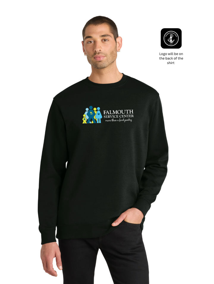 Falmouth Service Center FRR - Unisex Fleece Crewneck Sweatshirt (DT6104)