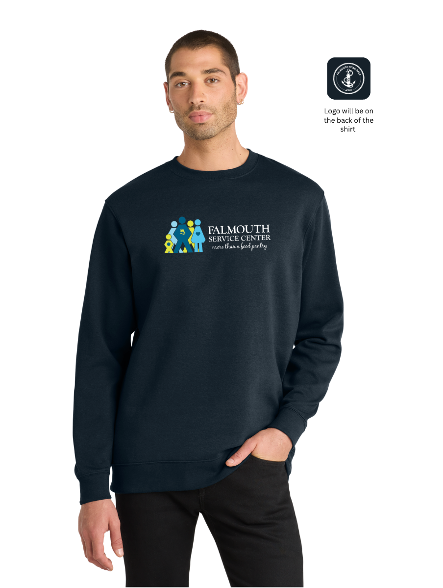 Falmouth Service Center FRR - Unisex Fleece Crewneck Sweatshirt (DT6104)