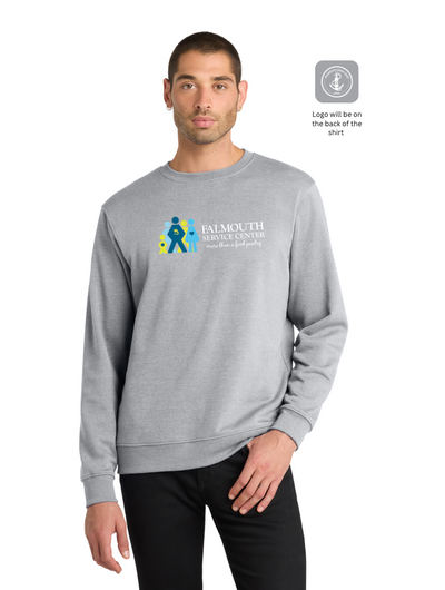 Fundación para el Aneurisma Cerebral (FRR) - Sudadera unisex de cuello redondo de polar (DT6104)