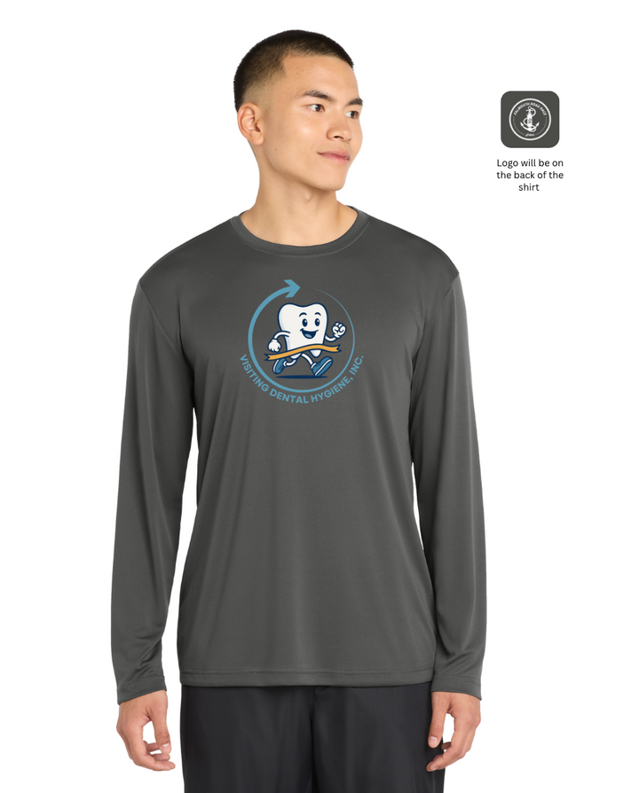 Visiting Dental Hygiene, Inc. FRR - Adult Long Sleeve Performance Tee (ST350LS)