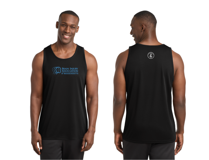 Impact Running Club - Camiseta de tirantes para competición masculina (ST356)