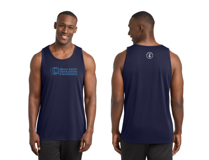 Impact Running Club - Camiseta de tirantes para competición masculina (ST356)