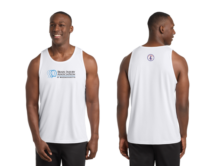 Impact Running Club - Camiseta de tirantes para competición masculina (ST356)