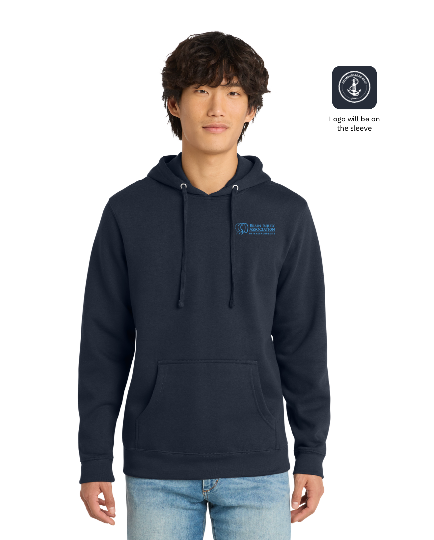 Sudadera con capucha y logo Nike Club Fleece Sleeve del equipo Bishop Fenwick XC (NKDR1499)