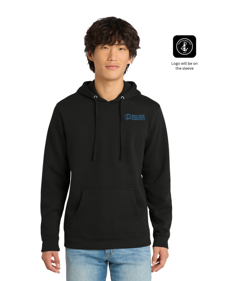 Sudadera con capucha y logo Nike Club Fleece Sleeve del equipo Bishop Fenwick XC (NKDR1499)