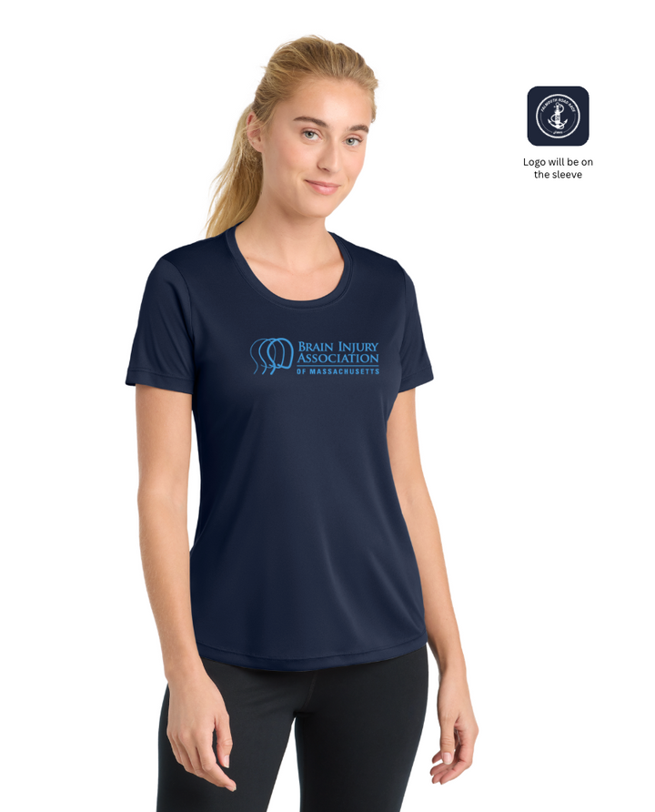 Camiseta de rendimiento para mujer de la Fundación para el Aneurisma Cerebral (FRR) (LST350) 