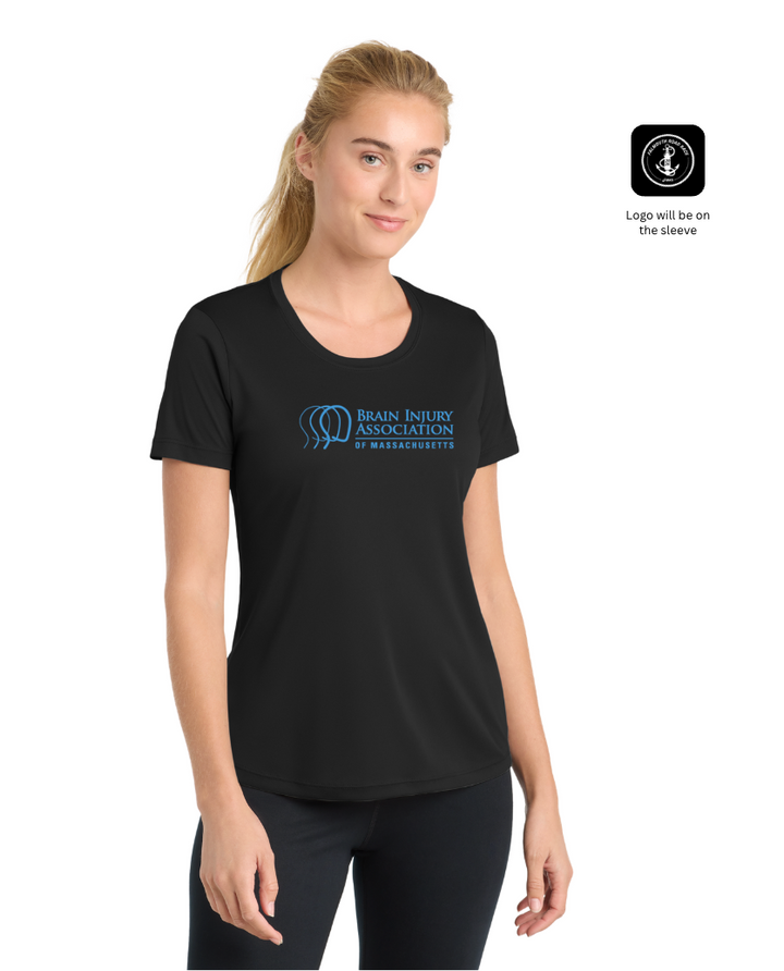 Camiseta de rendimiento para mujer de la Fundación para el Aneurisma Cerebral (FRR) (LST350) 