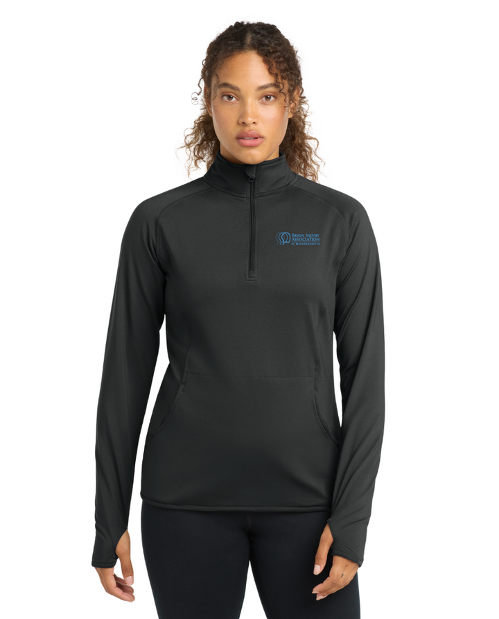 Brain Injury Association of MA FRR - Women's 1/4-Zip Pullover (LST850)