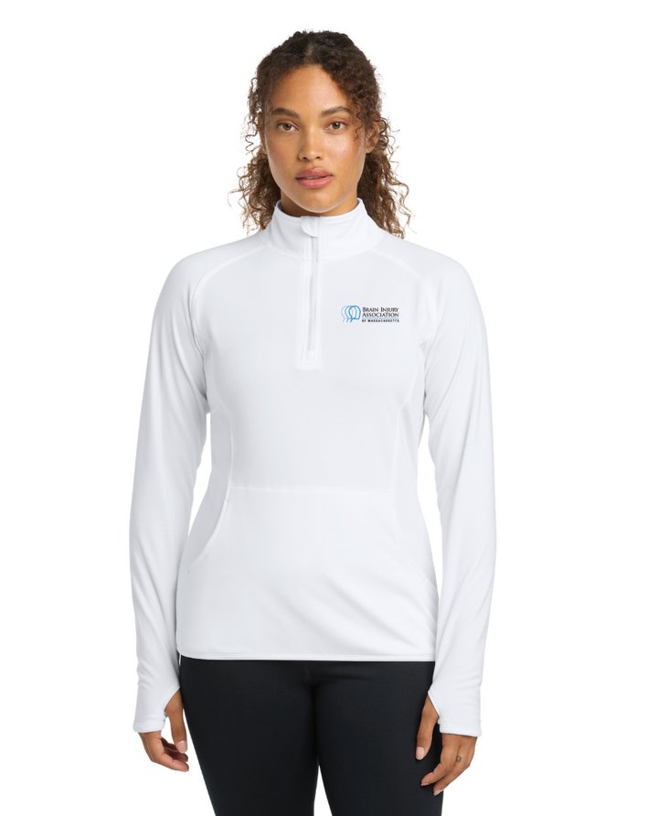 Brain Injury Association of MA FRR - Women's 1/4-Zip Pullover (LST850)