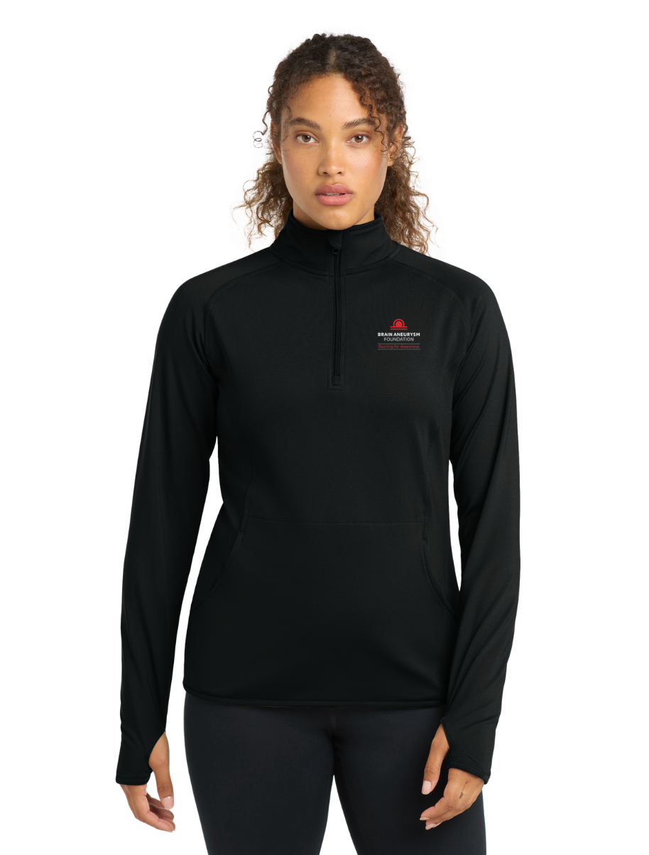 Brain Aneurysm Foundation FRR - Women's 1/4-Zip Pullover (LST850)