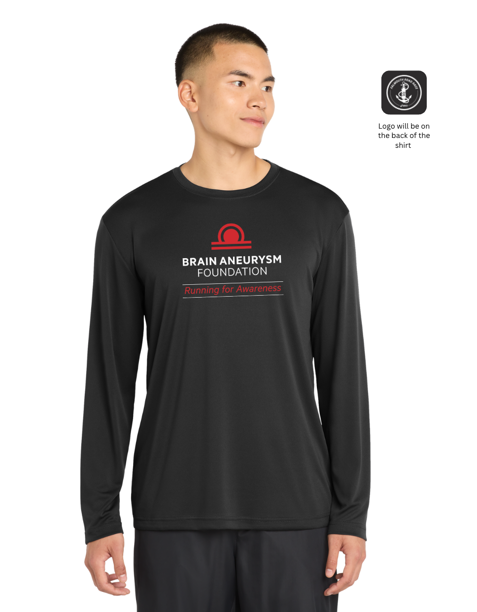 Brain Aneurysm Foundation FRR - Adult Long Sleeve Performance Tee (ST350LS)