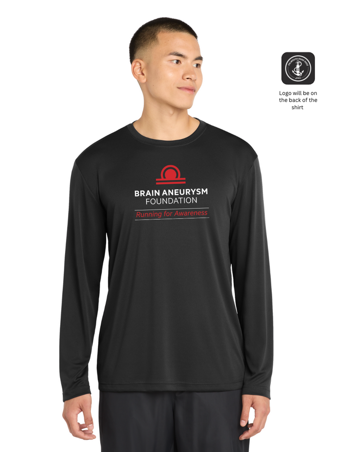 Brain Aneurysm Foundation FRR - Adult Long Sleeve Performance Tee (ST350LS)