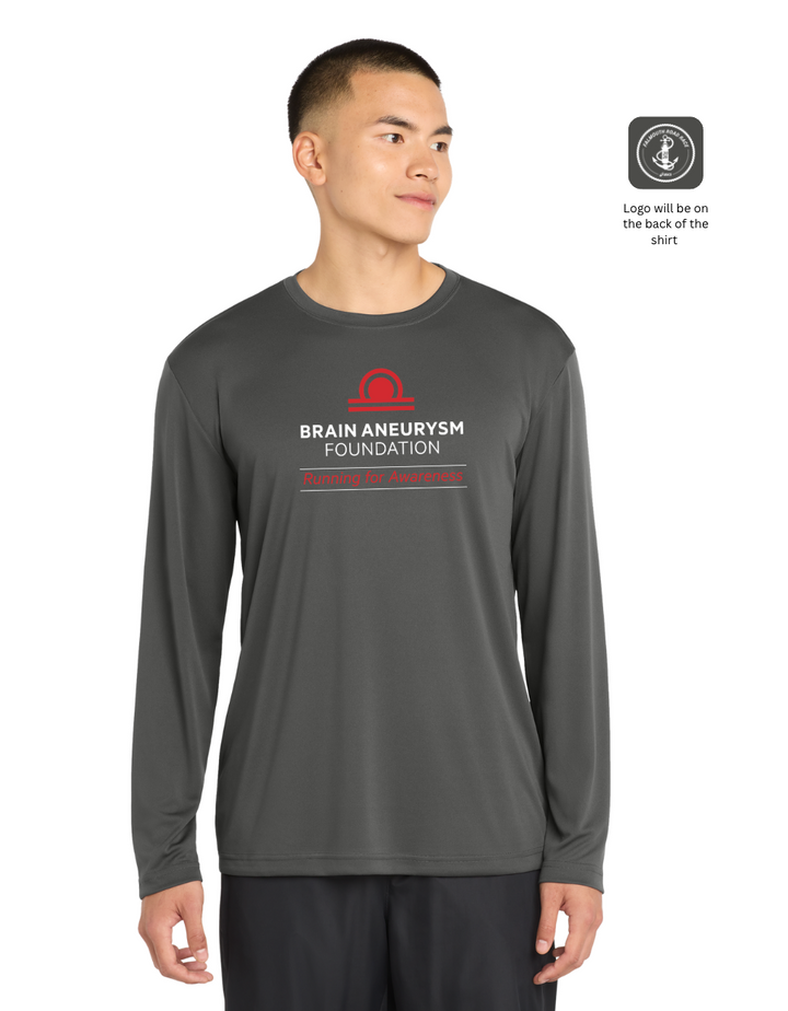 Brain Aneurysm Foundation FRR - Adult Long Sleeve Performance Tee (ST350LS)