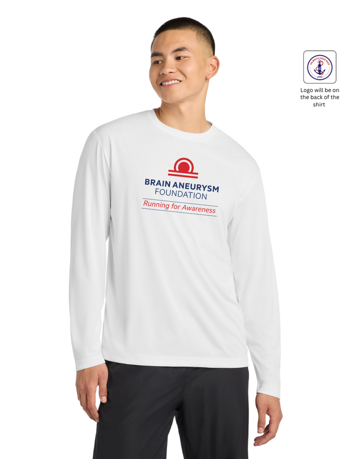 Brain Aneurysm Foundation FRR - Adult Long Sleeve Performance Tee (ST350LS)