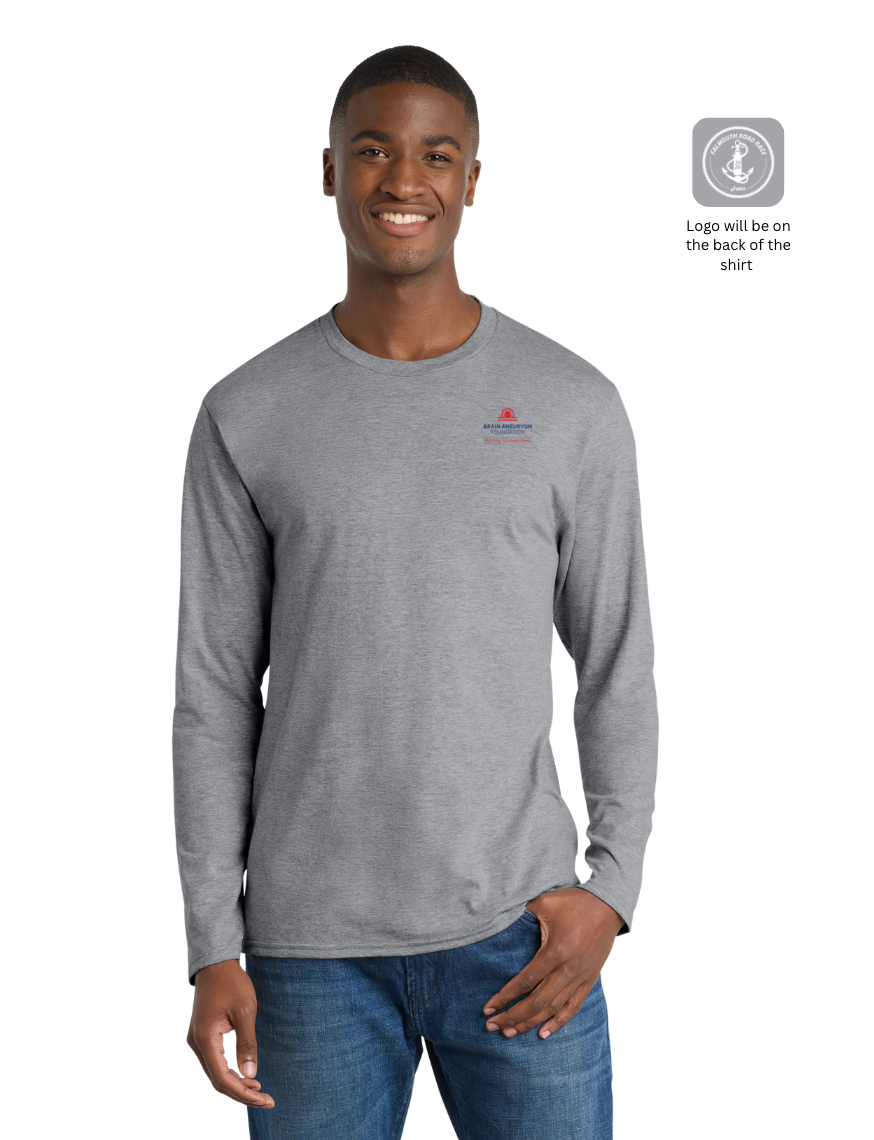 Brain Aneurysm Foundation FRR - Adult Long Sleeve Tee (PC450LS)