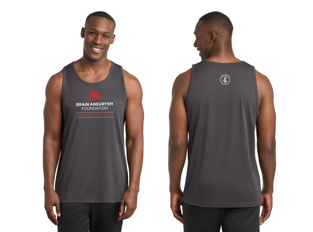 Impact Running Club - Camiseta de tirantes para competición masculina (ST356)