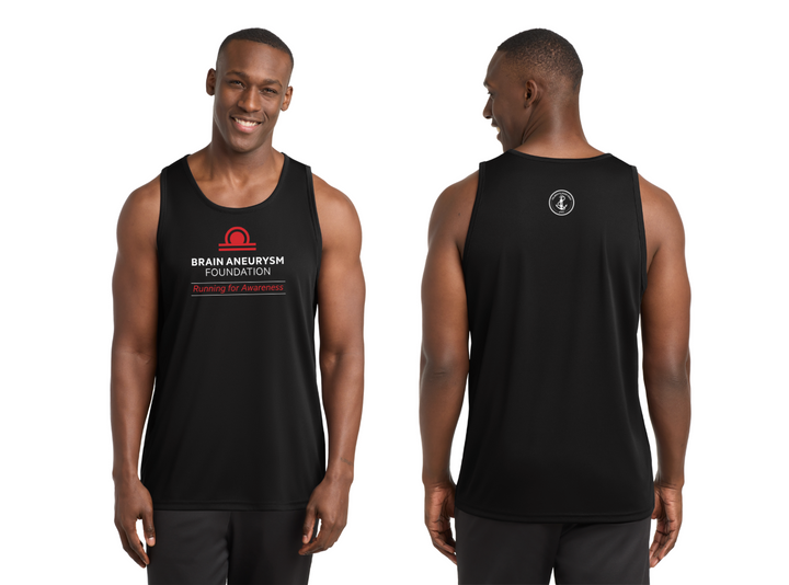 Impact Running Club - Camiseta de tirantes para competición masculina (ST356)