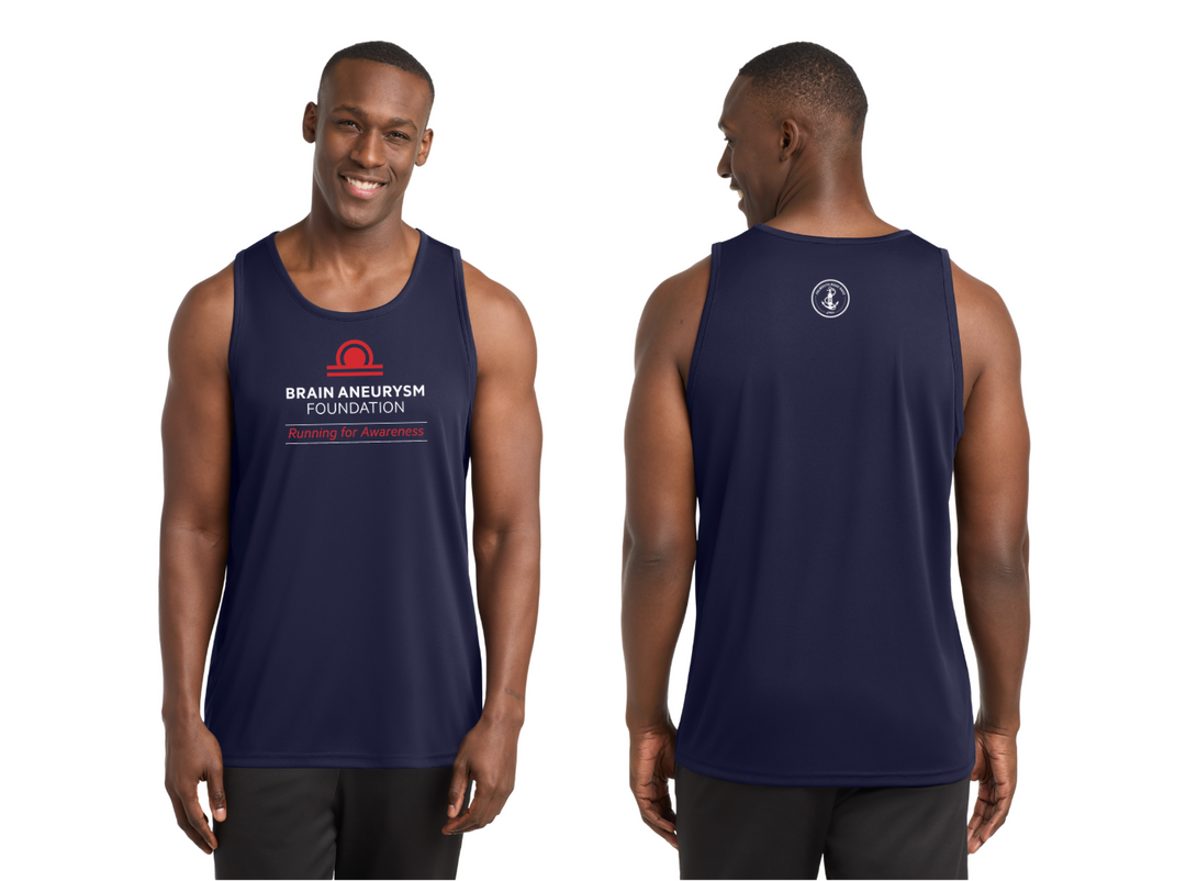 Impact Running Club - Camiseta de tirantes para competición masculina (ST356)
