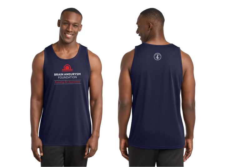 Impact Running Club - Camiseta de tirantes para competición masculina (ST356)