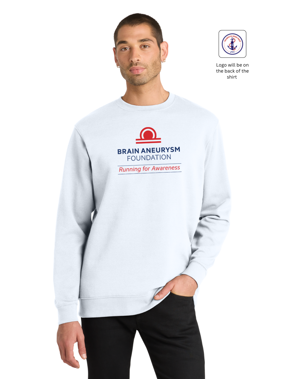 Brain Aneurysm Foundation FRR - Unisex Fleece Crewneck Sweatshirt (DT6104)