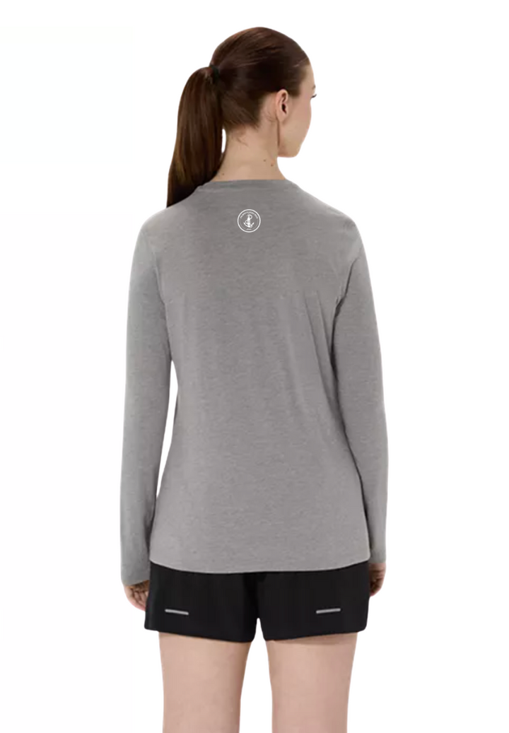 Camiseta de manga larga triblend PR para mujer de Asics (2012D305)