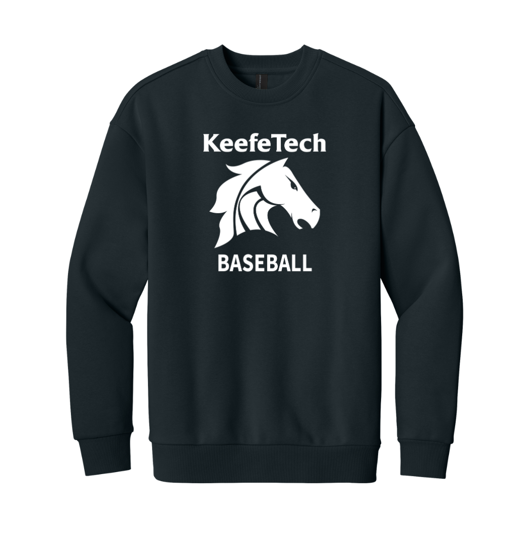 Keefe Tech Baseball - Heavyweight Fleece Crew (DT6154)