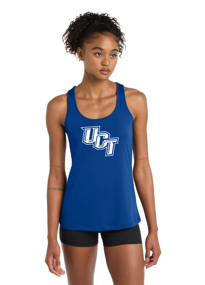 Northampton Tack & Field - Camiseta de tirantes deportiva con espalda deportiva para mujer (LST356)