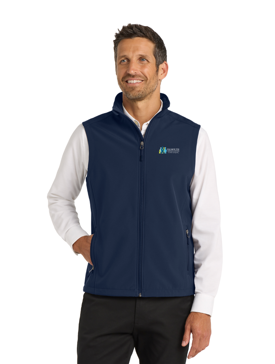 Falmouth Service Center - Men's Core Soft Shell Vest (J325)