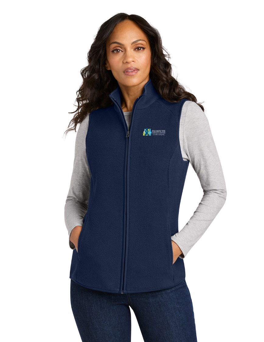 Falmouth Service Center - Women’s Fleece Vest (L702)