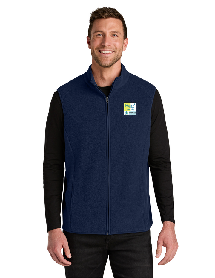 Falmouth Service Center - Men's Fleece Vest (F702)