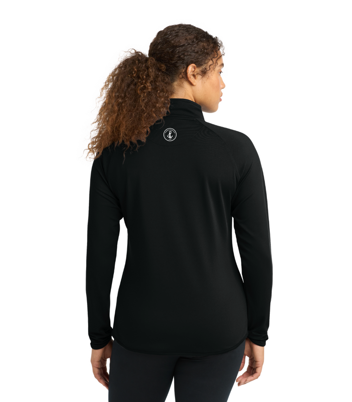 Falmouth Service Center FRR - Women's 1/4-Zip Pullover (LST850)