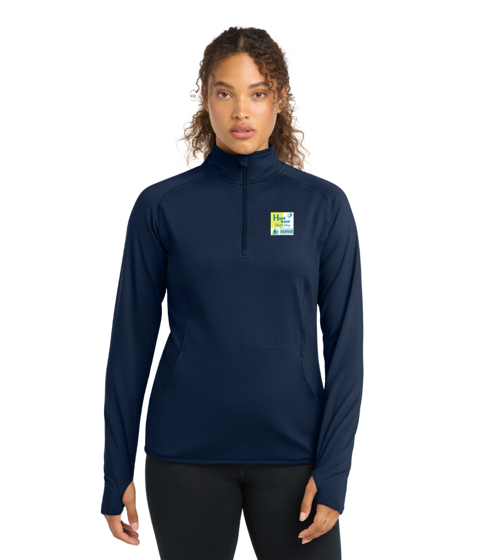 Falmouth Service Center FRR - Women's 1/4-Zip Pullover (LST850)