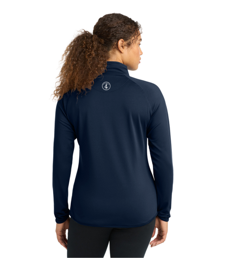 Falmouth Service Center FRR - Women's 1/4-Zip Pullover (LST850)