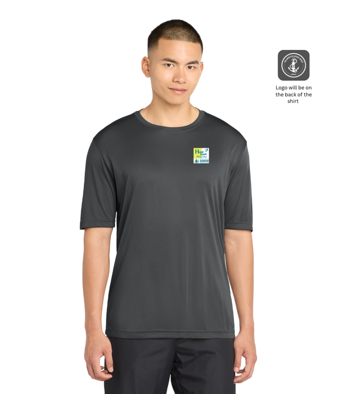 Camiseta de rendimiento para hombre de la Fundación para el Aneurisma Cerebral (FRR) (ST350) 