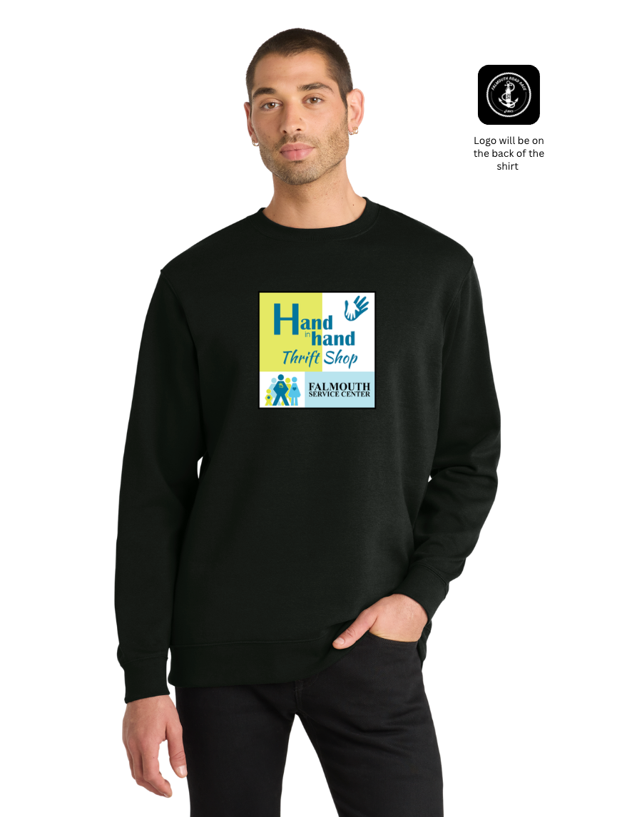 Falmouth Service Center FRR - Unisex Fleece Crewneck Sweatshirt (DT6104)